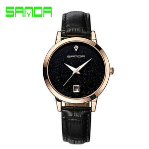SANDA brand quartz women's watch - shopclan