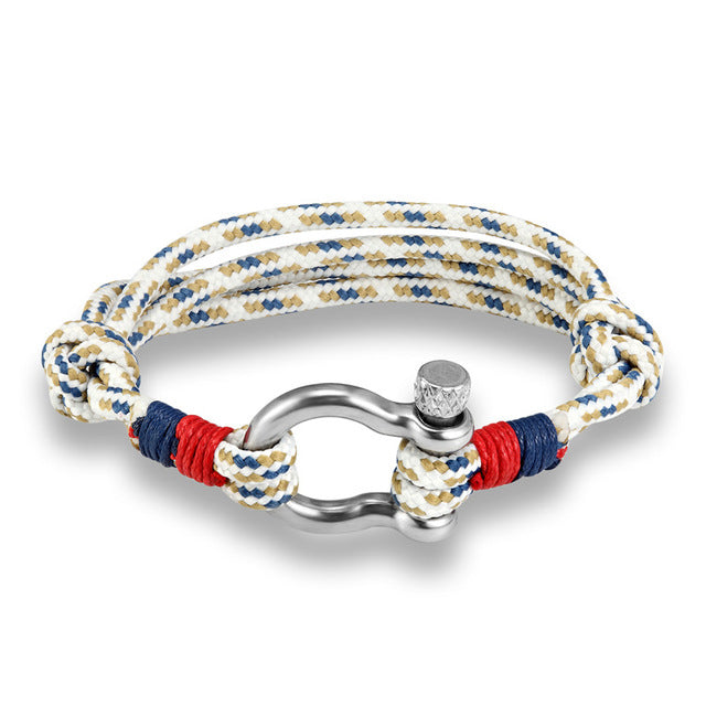 Navy style bracelet - shopclan