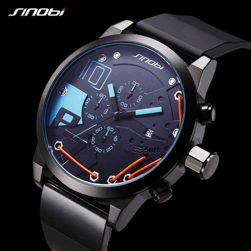 SINOBI quartz men's watches - shopclan