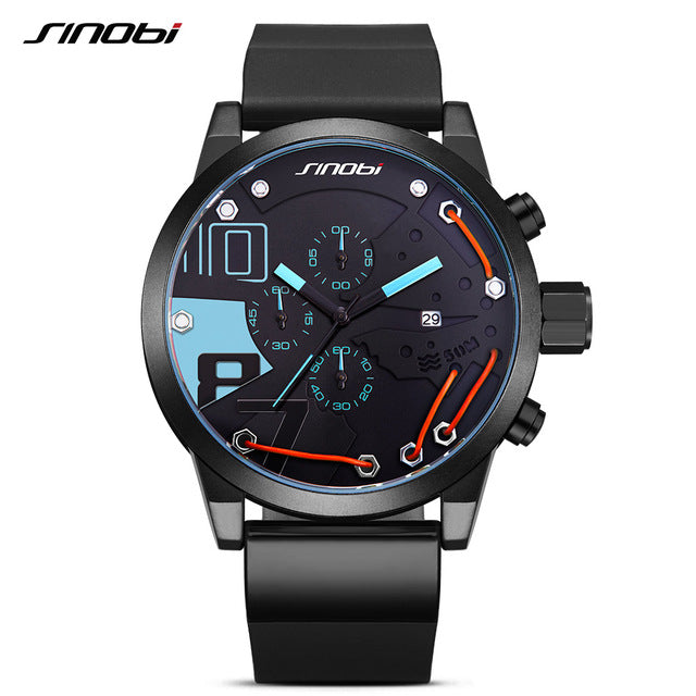 SINOBI quartz men's watches - shopclan