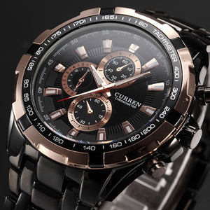 CURREN Branded waterproof men's watch - shopclan