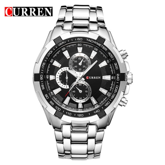 CURREN Branded waterproof men's watch - shopclan