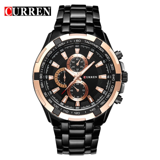 CURREN Branded waterproof men's watch - shopclan