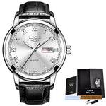 LIGE branded men's watch - shopclan