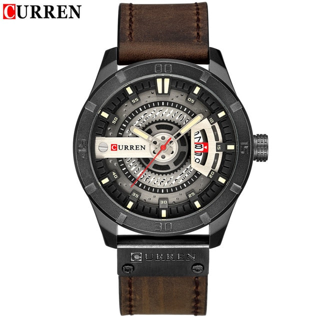 CURREN branded luxury watch - shopclan
