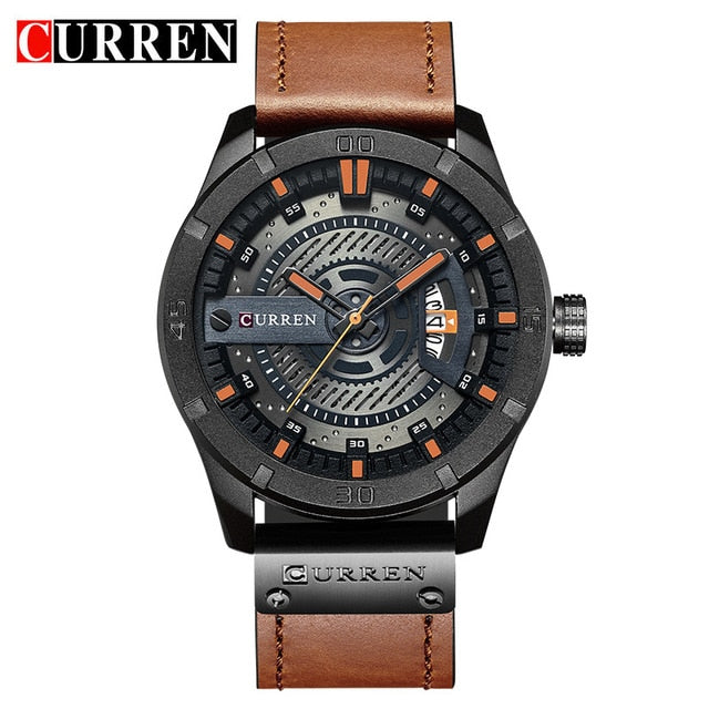 CURREN branded luxury watch - shopclan