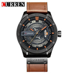 CURREN branded luxury watch - shopclan