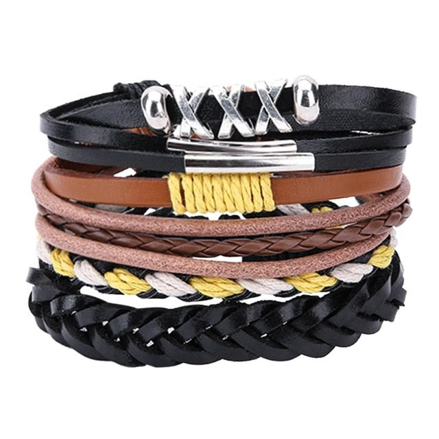Pure leather bracelet - shopclan