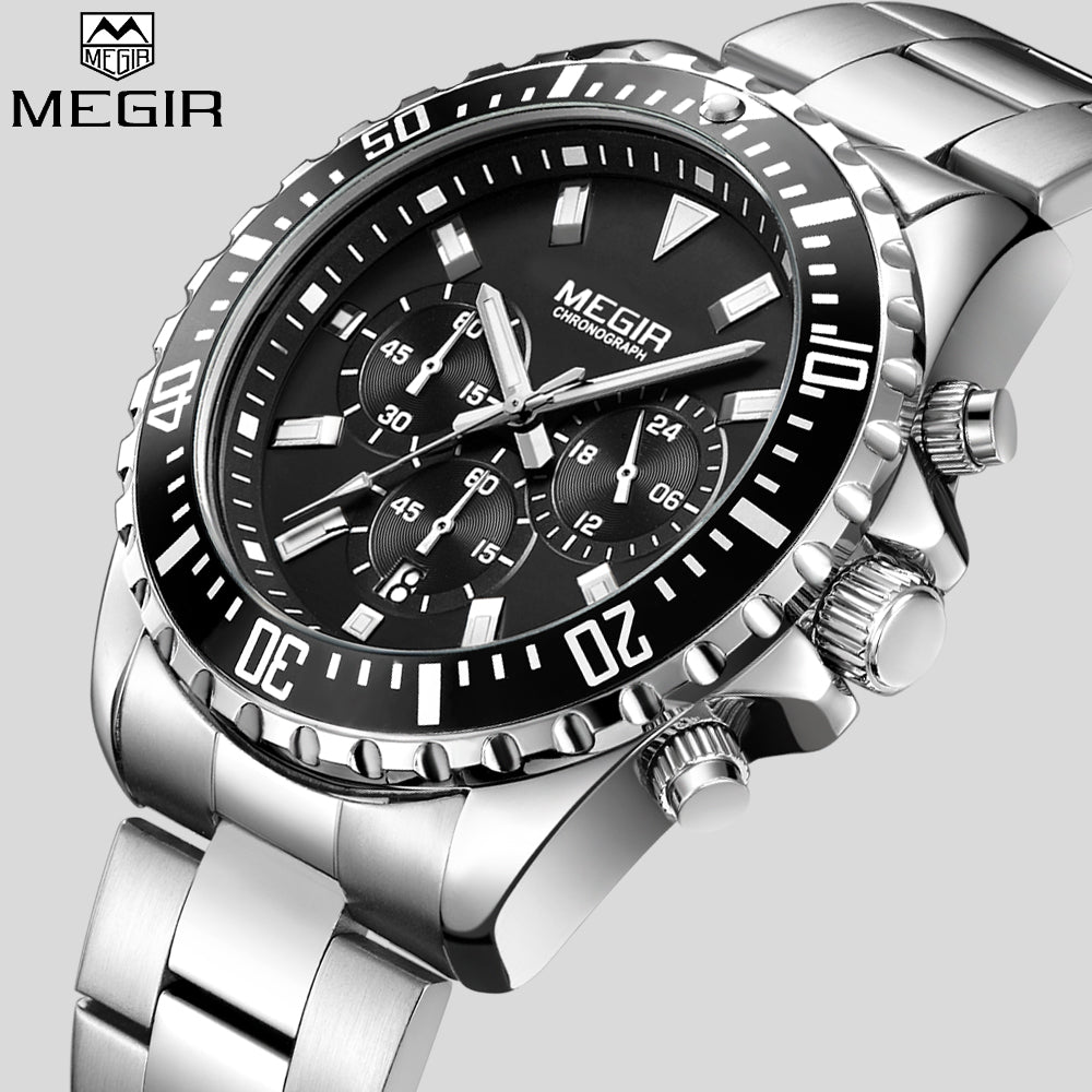 MEGIR branded luxury watch - shopclan