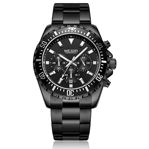 MEGIR branded luxury watch - shopclan