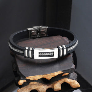 Liukin jewelry stainless steel bracelet - shopclan
