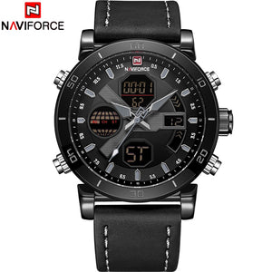 NAVIFORCE Luxury Men's LED watch - shopclan
