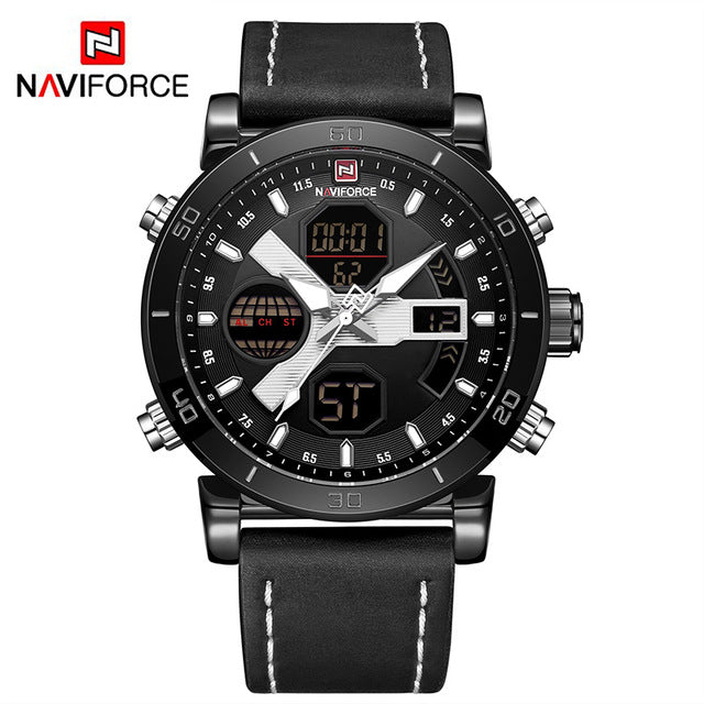 NAVIFORCE Luxury Men's LED watch - shopclan