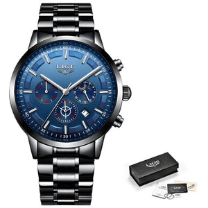 Relojes 2018 Watch Men LIGE Fashion Sport Quartz Clock Mens Watches Top Brand Luxury Business Waterproof Watch Relogio Masculino - shopclan