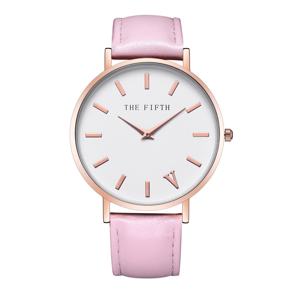 THE FIFTH Top Brand Fashion Ladies Watches - shopclan