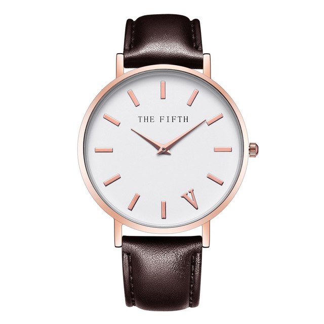 THE FIFTH Top Brand Fashion Ladies Watches - shopclan