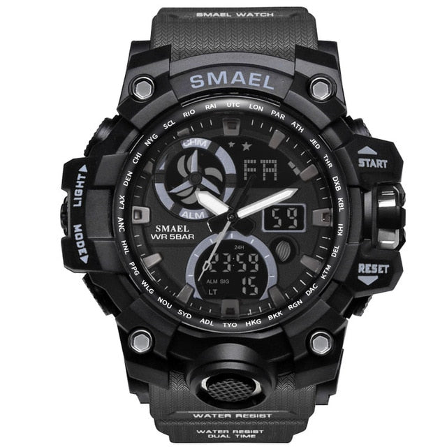 Army digital waterproof watch - shopclan