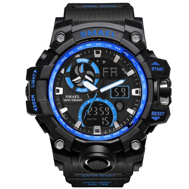Army digital waterproof watch - shopclan