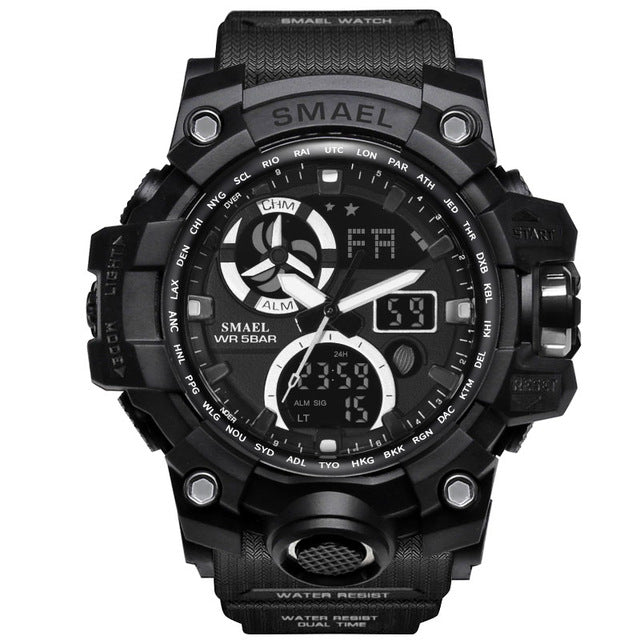 Army digital waterproof watch - shopclan