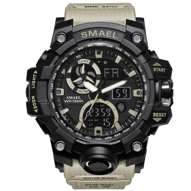 Army digital waterproof watch - shopclan
