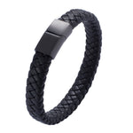 Fashion male magnetic leather bracelet - shopclan