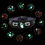 Luminous 12 Zodiac Sign Bracelet - shopclan