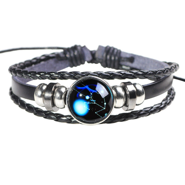 Luminous 12 Zodiac Sign Bracelet - shopclan
