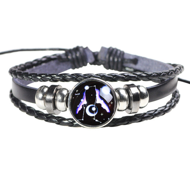 Luminous 12 Zodiac Sign Bracelet - shopclan