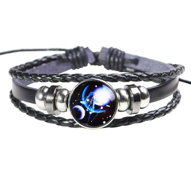 Luminous 12 Zodiac Sign Bracelet - shopclan