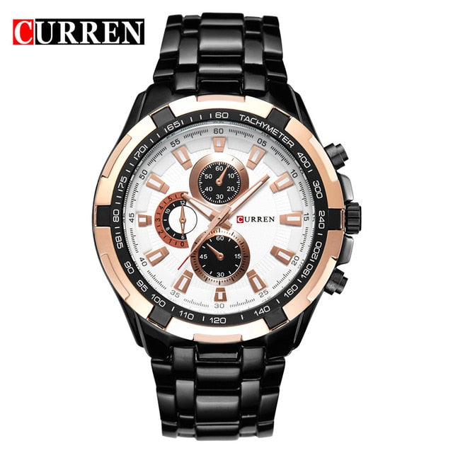 CURREN Branded luxury men's watch - shopclan