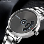 womage branded men's waterproof watch - shopclan