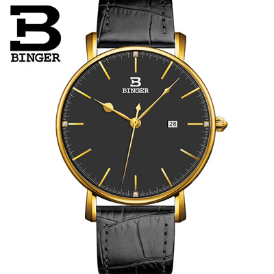 bINGER branded men's watch - shopclan