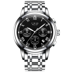LIGE latest trendy men's watch - shopclan