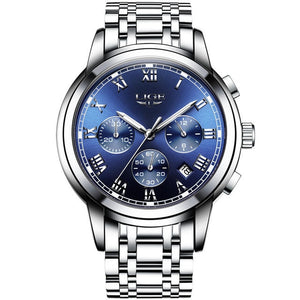 LIGE latest trendy men's watch - shopclan