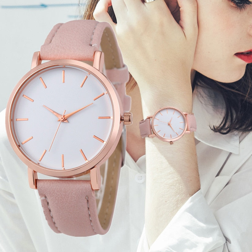 Fashion elegant waterproof women's watch - shopclan