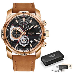 LIGE branded luxury watch - shopclan