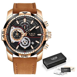 LIGE branded luxury watch - shopclan