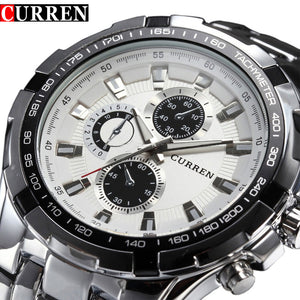 CURREN Branded luxury men's watch - shopclan
