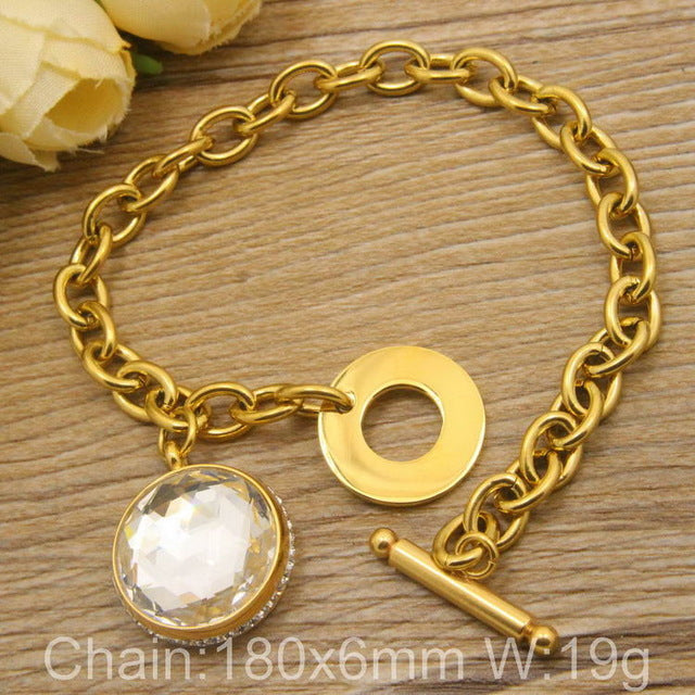 2019 collection stainless steel bracelet - shopclan