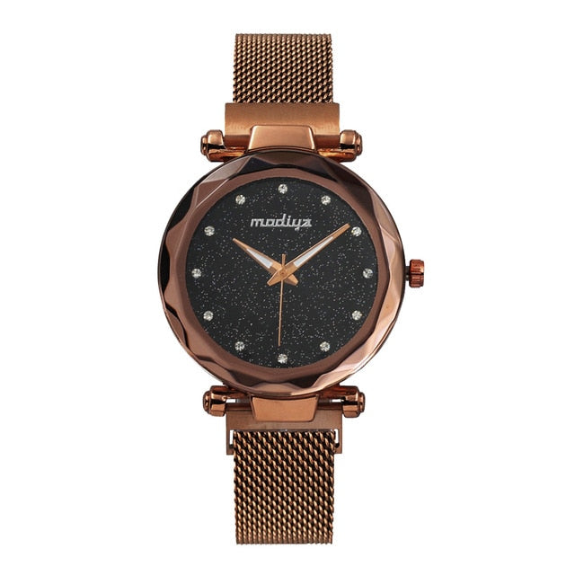 Luxury Diamond Rose Gold Women Watches - shopclan