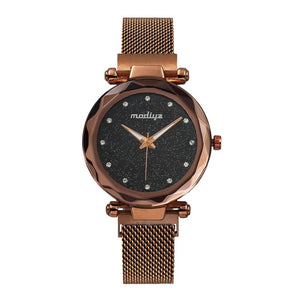 Luxury Diamond Rose Gold Women Watches - shopclan