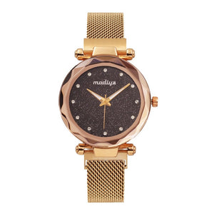 Luxury Diamond Rose Gold Women Watches - shopclan