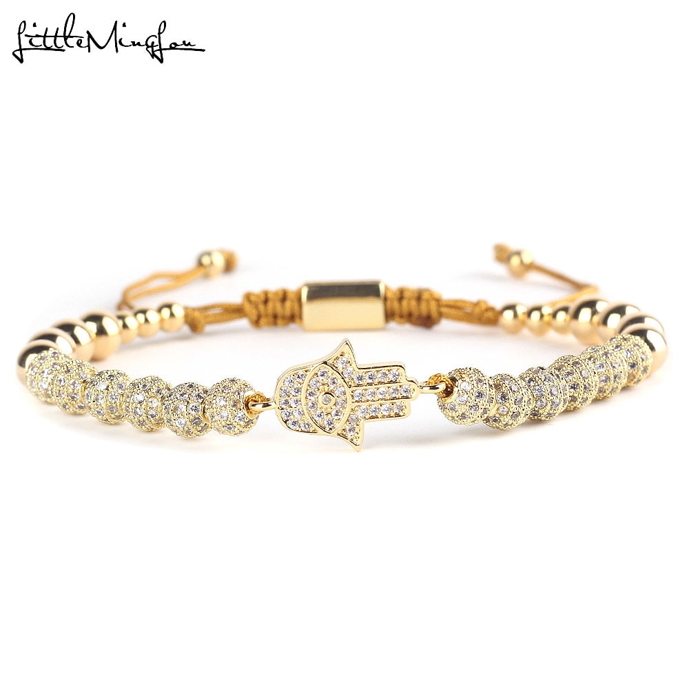 luxury CZ Evil bracelet - shopclan
