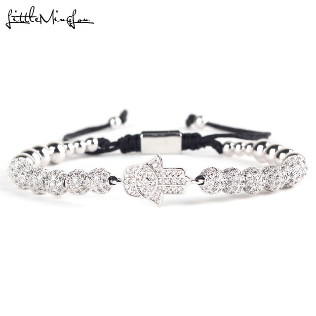 luxury CZ Evil bracelet - shopclan