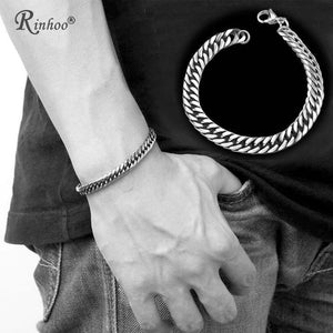 RINHOO Punk branded bracelet - shopclan