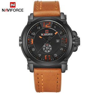 NAVIFORCE waterproof 9099 Mens Watches - shopclan