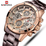NAVIFORCE stainless steel men's watch - shopclan