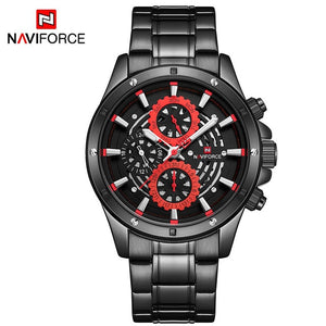 NAVIFORCE stainless steel men's watch - shopclan