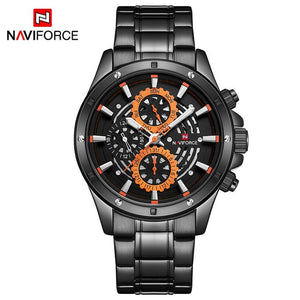 NAVIFORCE stainless steel men's watch - shopclan