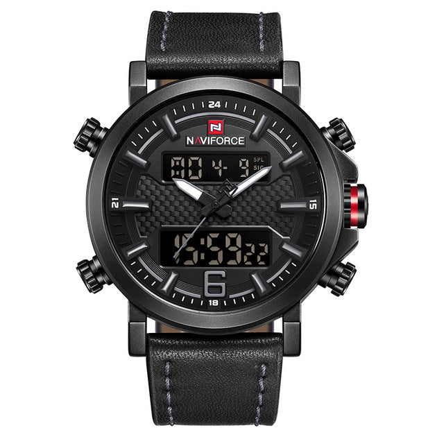 NAVIFORCE LED men's watch - shopclan